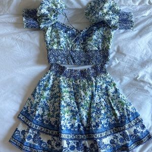 Alice + Olivia Crawford Floral Set